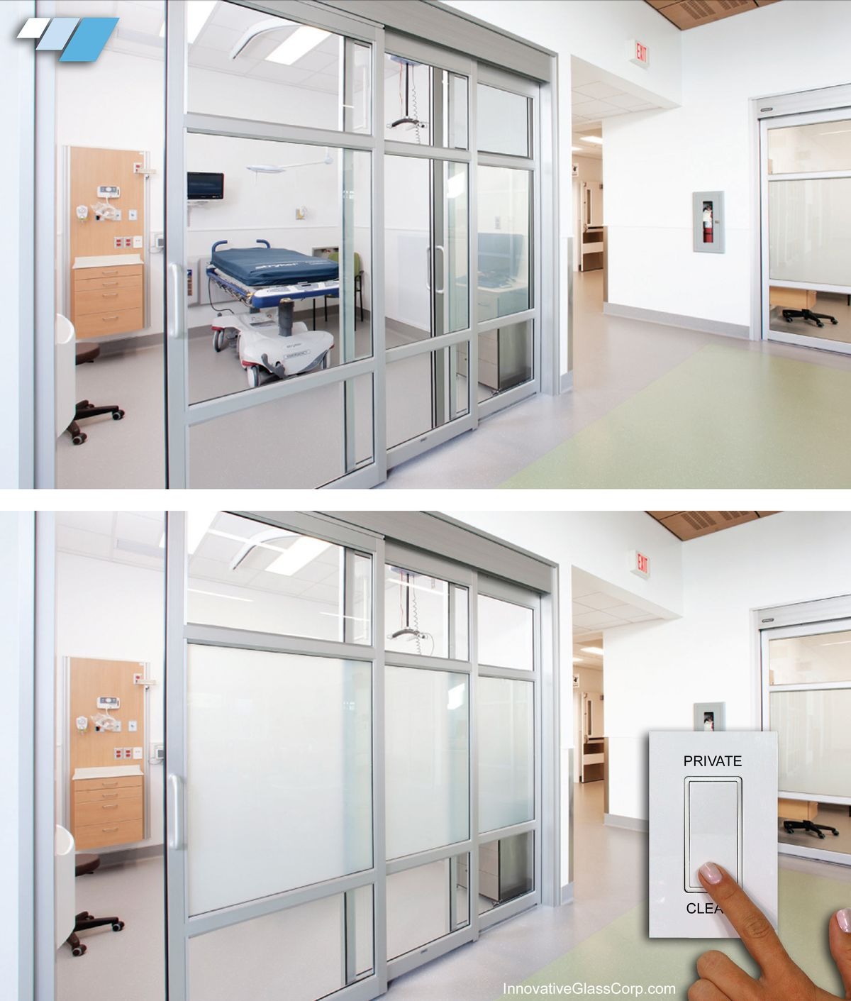 کاربردهای پارتیشن شیشه ای مات شونده در فضاهای اداری