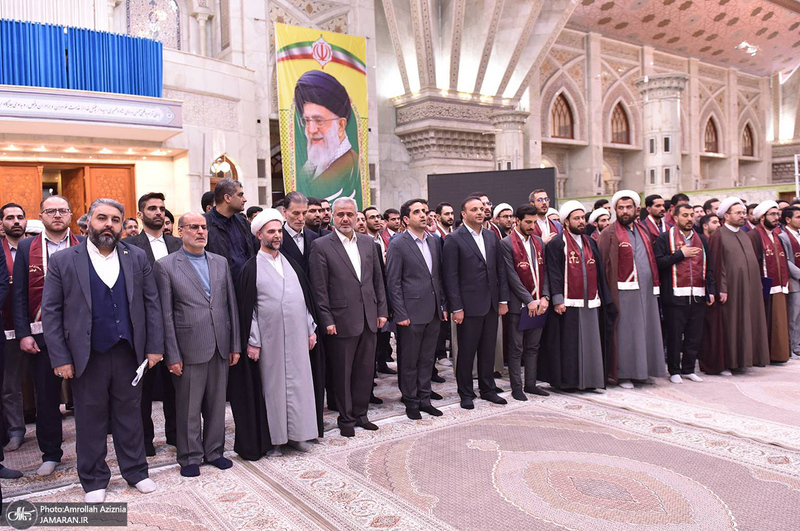 مراسم تحلیف قضات جدید الورود در حرم مطهر امام خمینی (س)