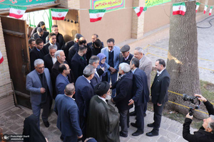 بازدید سخنگوی دولت از بیت تاریخی امام خمینی