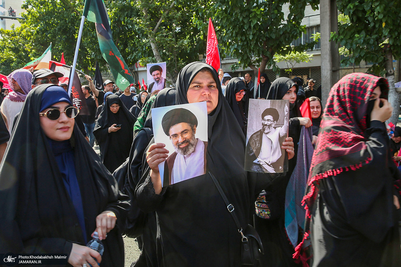 مراسم تشییع پیکر مطهر رهبر شهید انقلاب در تهران -6