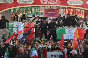 مراسم تشییع شهدای جنگ تحمیلی رژیم صهیونیستی در تهران-4