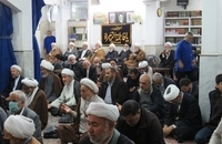 مراسم سوگواری به مناسبت سالروز شهادت حضرت فاطمه زهرا (س) در دفتر آیت الله العظمی صانعی (13)