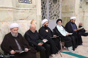 مراسم بزرگداشت مرحوم حاج محمد تقی انصاریان‎ در مسجد اعظم قم