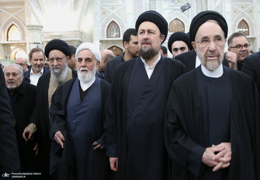 مراسم تشییع و خاکسپاری آیت الله موسوی بجنوردی (ره) -3