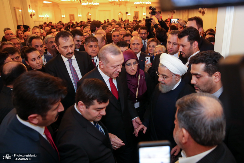 منتخب تصاویر حضور حسن روحانی در ترکیه