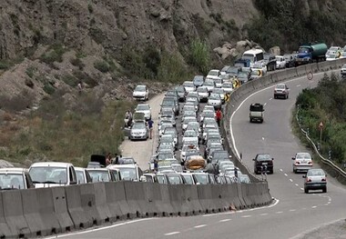 مه و ترافیک پرحجم در مسیرهای بازگشت از شمال
