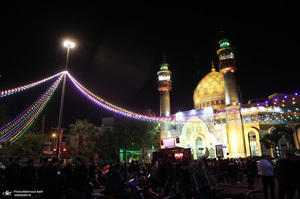 احیای شب بیست و سوم ماه مبارک رمضان در میدان فلسطین