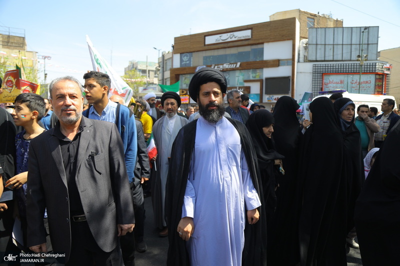 راهپیمایی باشکوه روز قدس در قم -1