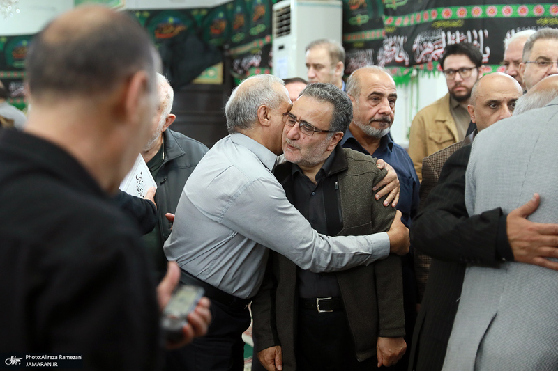 مراسم تشییع برادر سید مصطفی تاجزاده