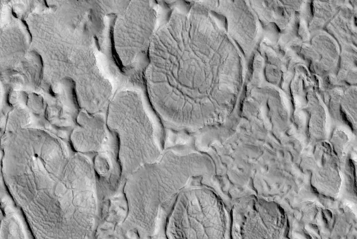 تصویر متفاوت مریخ منتشر شد
