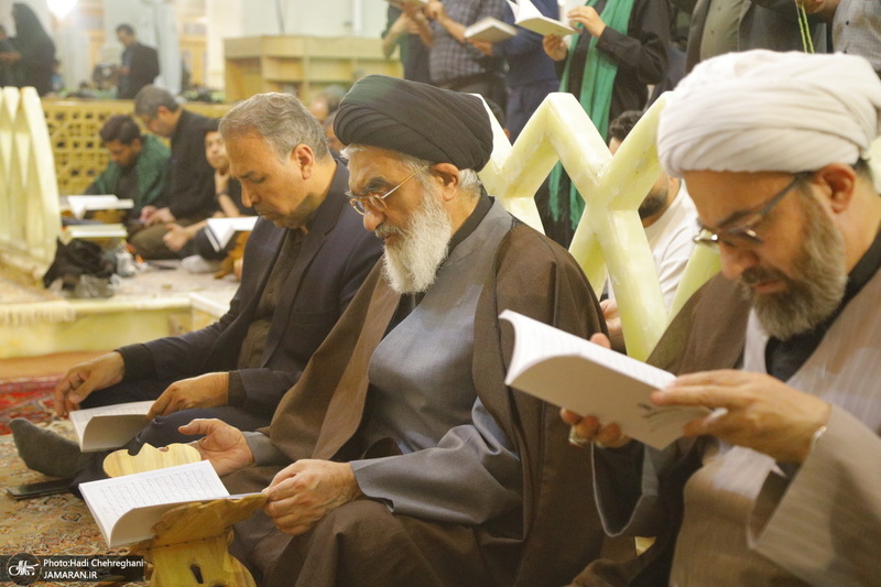 احیای شب نوزدهم ماه مبارک رمضان در حرم مطهر حضرت معصومه (ص)