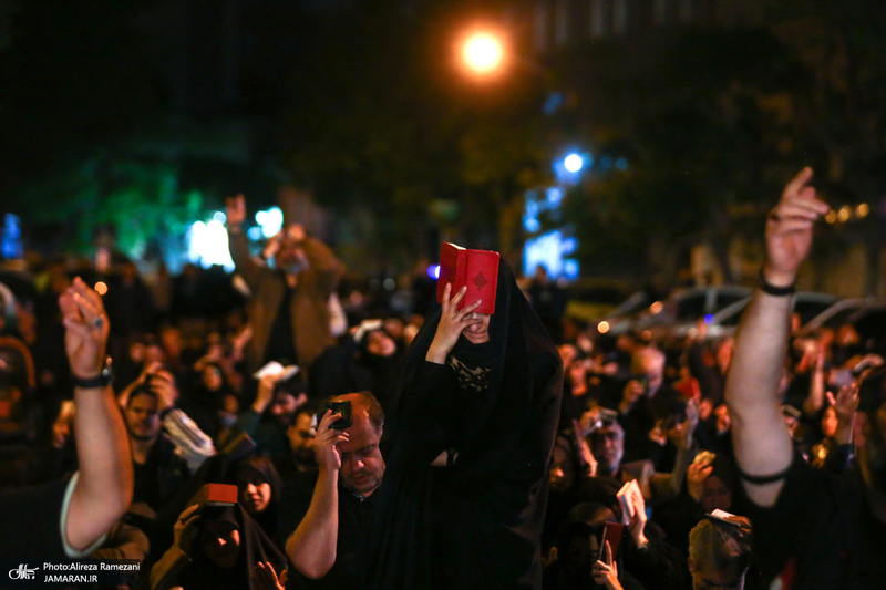 مراسم شب بیست و یکم ماه مبارک رمضان در حسینیه همدانیها