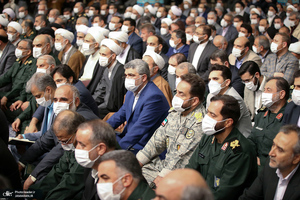 دیدار رمضانی مسئولان نظام با رهبر معظم انقلاب