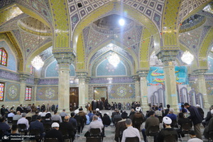 مراسم تشییع و خاکسپاری آیت الله نورالله شاه آبادی(ره) در قم