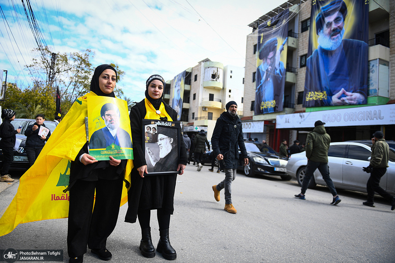 تصاویر اختصاصی جماران از تشییع و خاکسپاری شهید سیدهاشم صفی الدین 