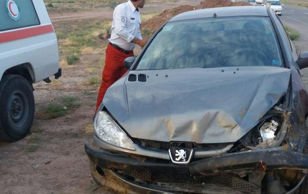 تصادف در جاده تیران- دامنه 6 مصدوم برجاگذاشت