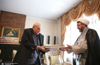 دیدار سرپرست موسسه تنظیم و نشر آثار امام خمینی(س) با سفیر فلسطین در تهران/ صلاح زواوی