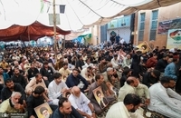 مراسم عزاداری شهادت امام زین العابدین (ع) در سیالکوت پاکستان (4)