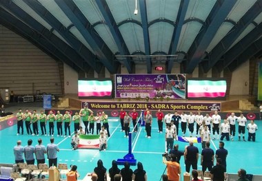  برتری تیم ملی والیبال نشسته ایران مقابل بوسنی