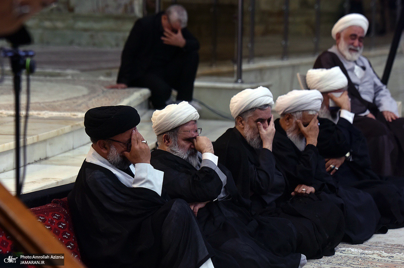 دومین شب عزاداری حضرت اباعبدالله الحسین (ع) در حرم امام خمینی