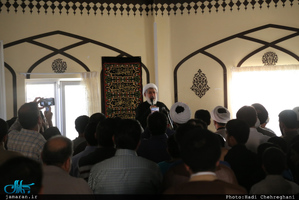 مراسم دعای عرفه در محضر استاد امجد 