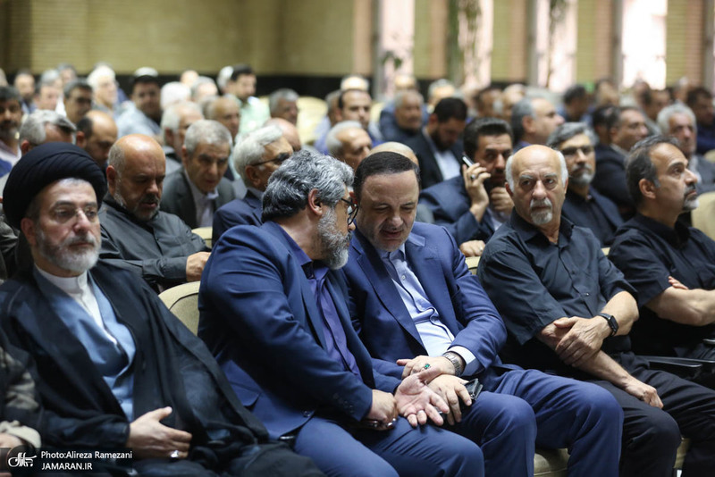 مراسم ختم مادر محمد عطریانفر