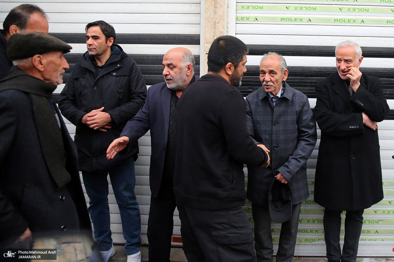 مراسم تشییع سید ابوالفضل کاظمی از مسجد توفیق