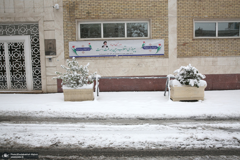 بارش برف در تهران