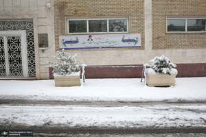 بارش برف در تهران