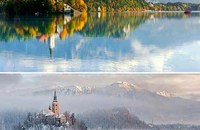 اینگونه رمستان مکان ها را تغییر می دهد + تصاویر