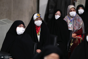 دیدار مسئولان نظام و میهمانان کنفرانس وحدت اسلامى‌ با رهبر معظم انقلاب