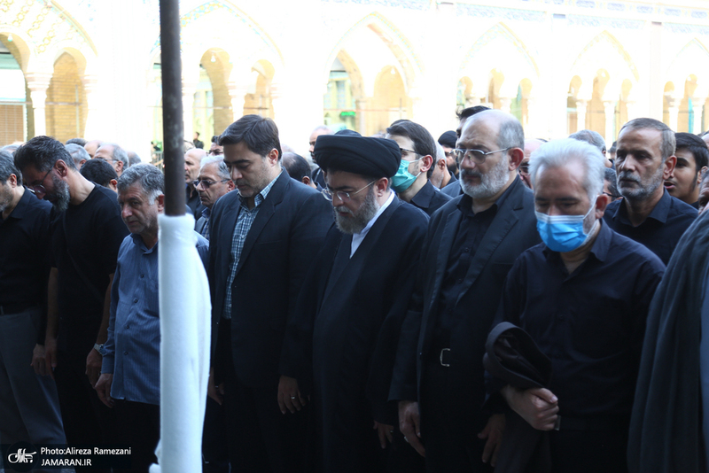 مراسم تشییع میر سید علی واجدی