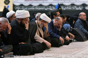 چهارمین شب عزاداری حضرت اباعبدالله الحسین (ع) در حرم امام خمینی