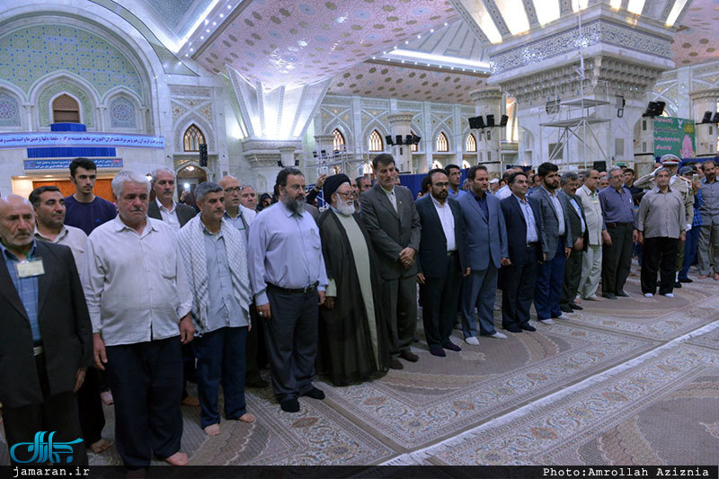 تجدید میثاق خانوادهای شهدا و جانبازان شهرستان مراغه با آرمان های حضرت امام(س)