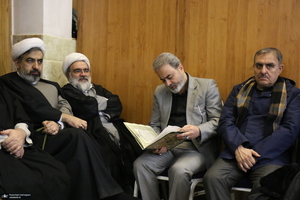 مراسم هفتمین روز درگذشت مرحوم حجت الاسلام و المسلمین صالحی منش