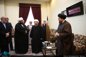 حاشیه تجدید میثاق رئیس قوه قضائیه و مسئولان عالی قضایی با آرمان‌های امام خمینی(س)