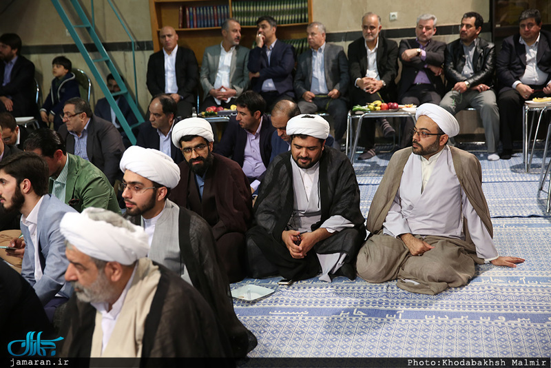 مراسم جشن نیمه شعبان در حسینیه جماران-2