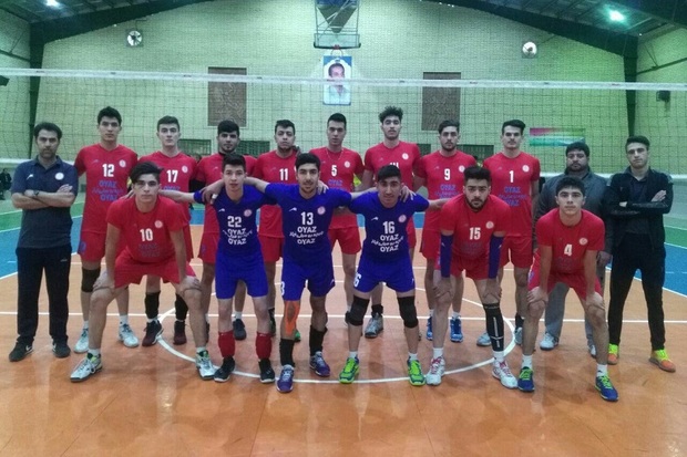 والیبالیست های جوان شهرداری ارومیه مقابل کاله مازندران پیروز شدند