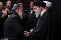 تصاویری از مراسم عزاداری شام شهادت حضرت زهرا(س) با حضور حضرت آیت‌الله خامنه‌ای  (5)
