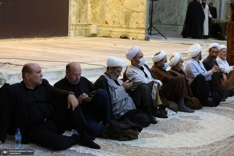 دومین شب مراسم عزاداری حضرت فاطمه‌زهرا (س) در حرم امام خمینی