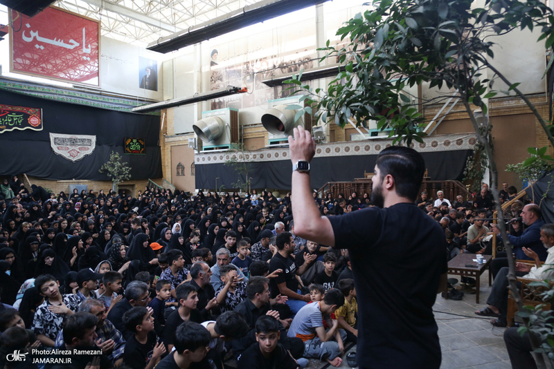 مراسم روز هشتم ماه محرم در خانه موزه شهید مدرس
