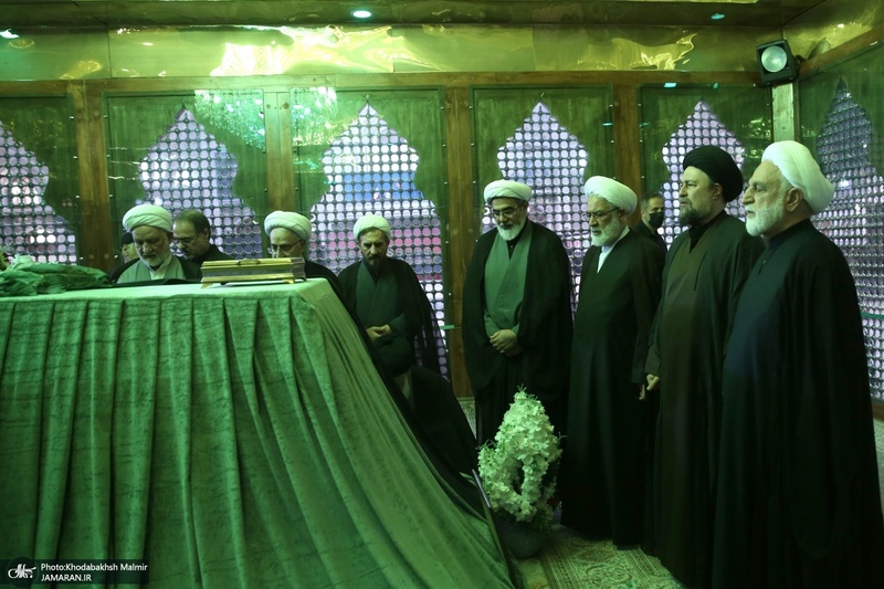 مراسم تجدید میثاق مسئولان عالی قضایی با آرمان های حضرت امام خمینی