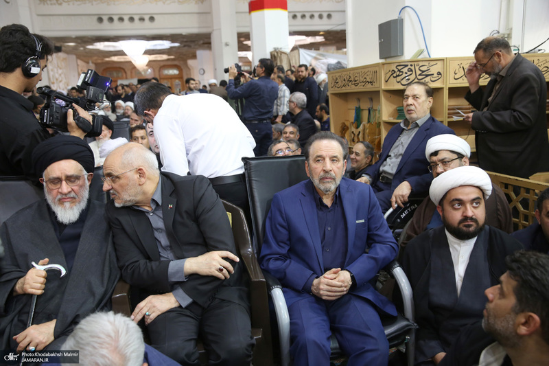 مراسم چهلم شهیدان لاریجانی در حرم مطهر حضرت معصومه (س) -2