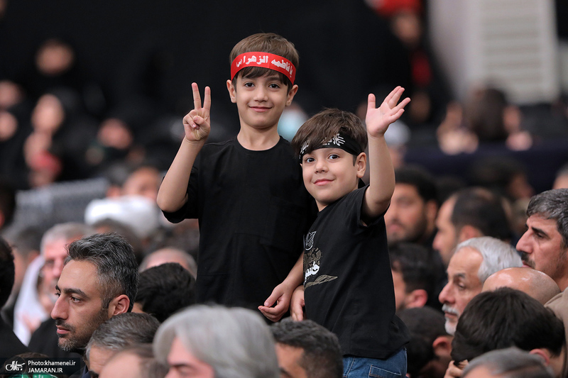 دومین شب مراسم عزاداری حضرت فاطمه‌زهرا (س) در حسینیه امام خمینی