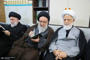 مراسم بزرگداشت برادر آیت الله فقیهی درقم