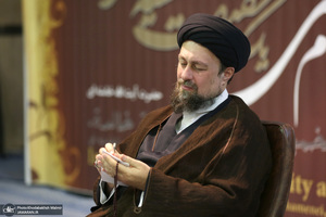 دیدار اعضای تیم ملی فوتبال نوجوانان ایران با سید حسن خمینی