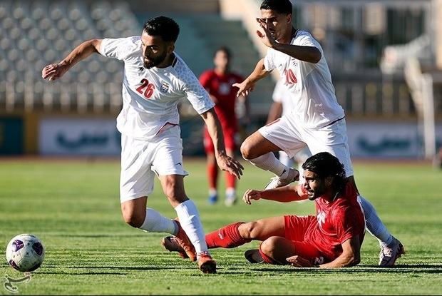 بازی تدارکاتی تیم ملی فوتبال؛ برد قرمزها مقابل سفیدها!