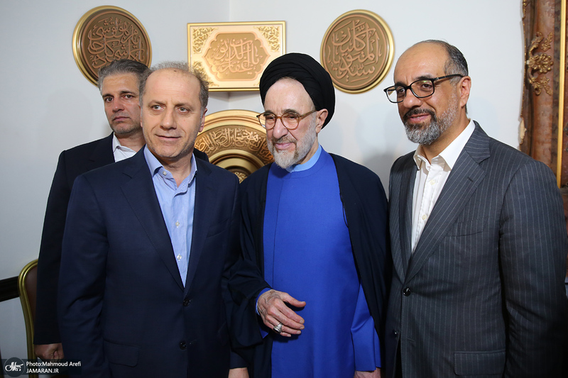 دید و بازدید نوروزی سید محمد خاتمی -2