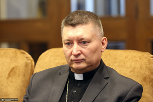 حضور سید حسن خمینی در سفارت واتیکان