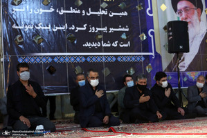 عزاداری شب شام غریبان حسینی(ع) در حرم مطهر امام خمینی (س)